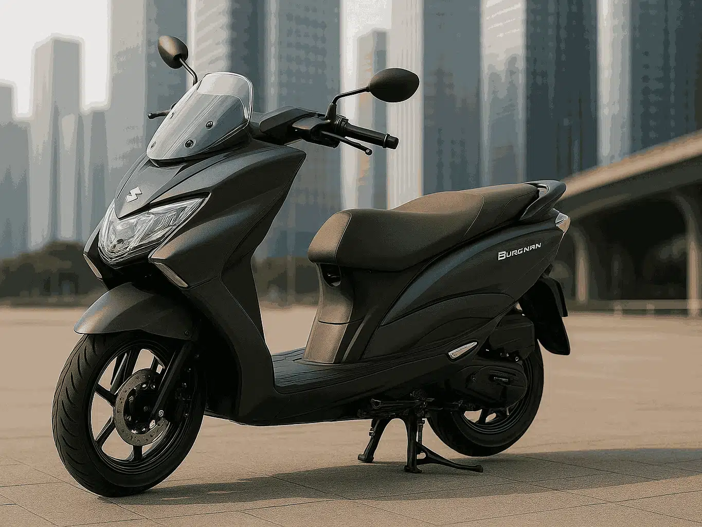 Skutik premium 2025! Tampilan mewah Suzuki Burgman Street 125EX